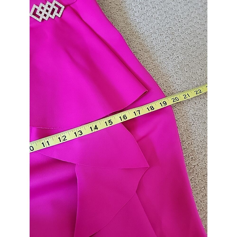 Eliza J Pink Long Formal Women's Gown Size 8 - Picture 12 of 14